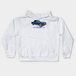 1963 Triumph TR4 Convertible Kids Hoodie